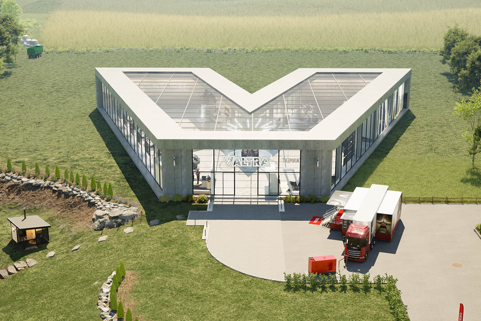 Innovatie: Valtra Showroom op internet 